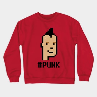 #PUNK (CryptoPunk) Crewneck Sweatshirt